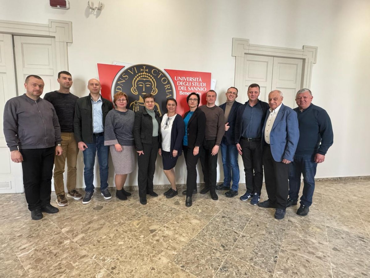 Впроваджуємо інновації в освітні програми: викладачі КНУБА пройшли тренінг з BIM в університеті Санніо